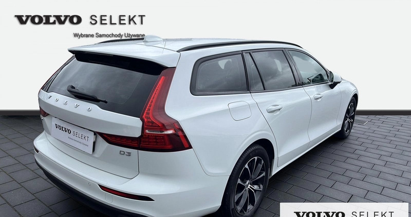 Volvo V60 cena 114900 przebieg: 77449, rok produkcji 2019 z Szczuczyn małe 326